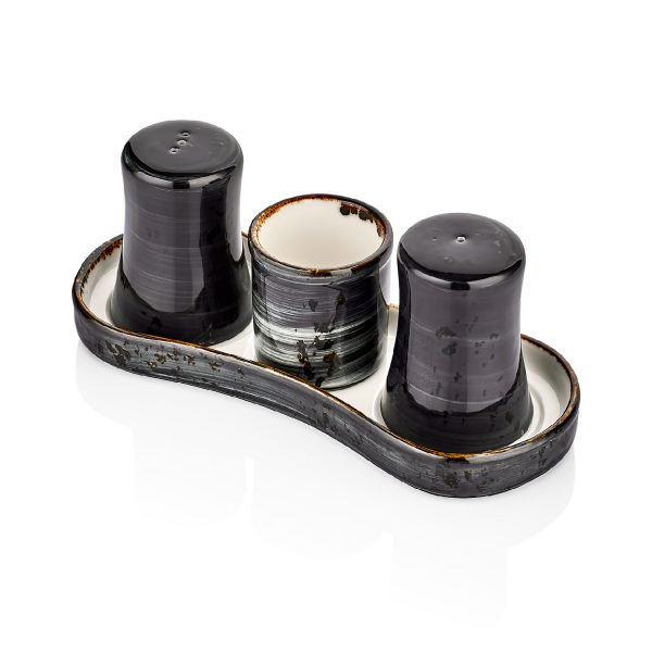 Balance Gastro Tuzluk Biberlik Kürdanlık Takımı